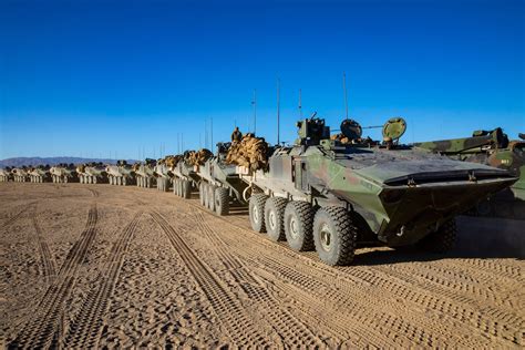 U.S. Marine Corps uses its newest ACVs during exercise in Twentynine ...