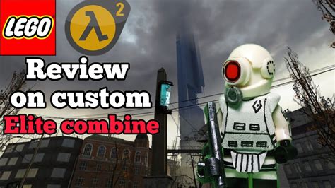 -REVIEW on CUSTOM ELITE COMBINE from LEGO - (Half-Life 2). - YouTube