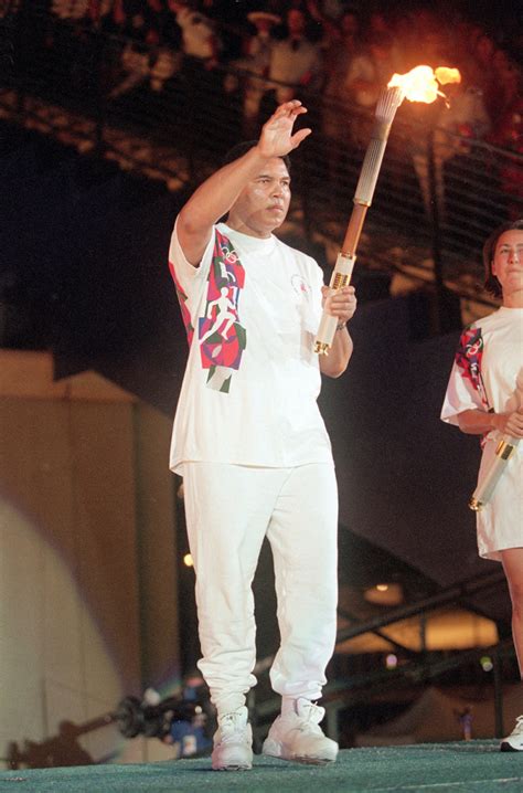 Story behind Muhammad Ali 1996 Olympic torch lighting moment - Sports ...