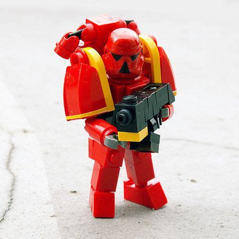 WH40k Space Marine | Lego, Geek art, Custom lego