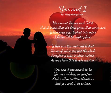 Romantic Love Poems - 365greetings.com