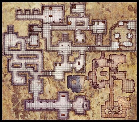 Dungeon maps, Fantasy map, Tabletop rpg maps