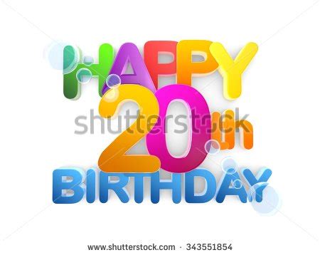 happy 20th birthday clipart 20 free Cliparts | Download images on ...