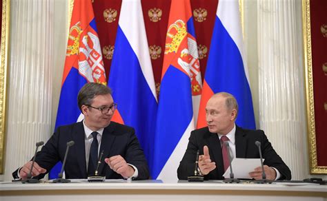 Press statements following Russian-Serbian talks • President of Russia