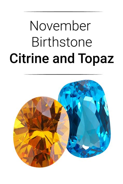 November Birthstones - Citrine & Topaz | Gem Rock Auctions