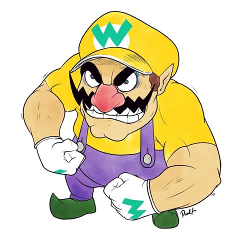 I drew some Wario fan art! Thought I'd share! (Instagram in comments ...