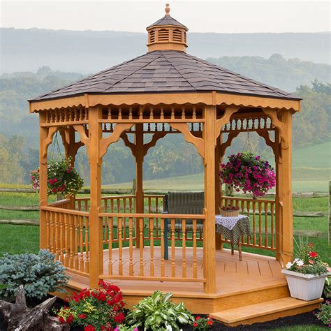 Cabinfield-Octagon-Amish-Gazebo-1 - Cabinfield Blog