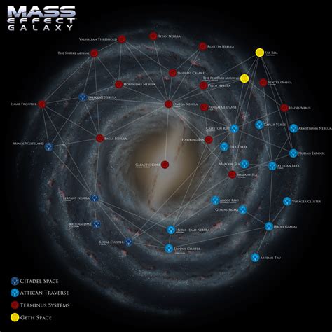 Mass Effect Galaxy Map by DWebArt on DeviantArt