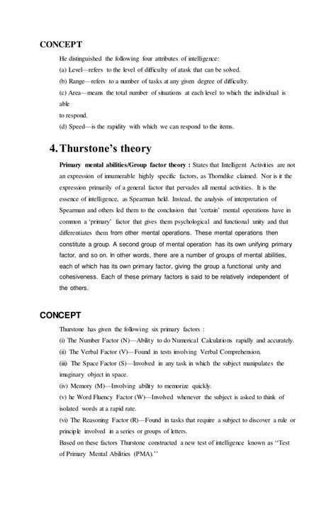 Theories of intelligence