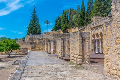 Ruins of Madinat Al-zahra Near Spanish Town Cordoba. Stock Photo ...