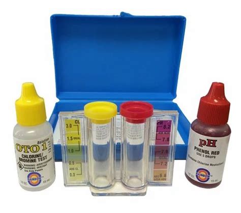 Portable Chlorine Test Kit, For Chlorination Plant, Packaging Type ...