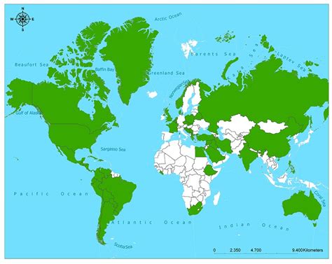 United Nations Membership Map