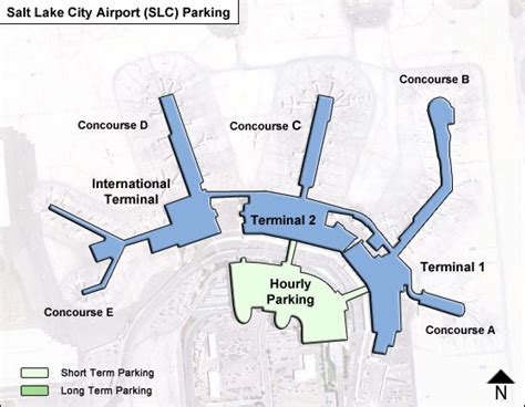 Salt Lake City Airport Parking | SLC Airport Long Term Parking Rates & Map