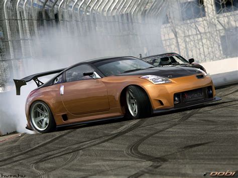 Nissan 350z Drift by roobi on DeviantArt