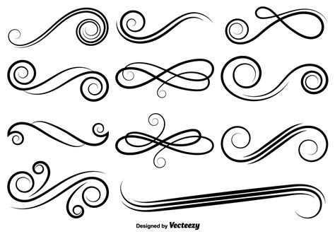 Elegant Swirl Vector Art, Icons, and Graphics for Free Download