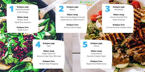 Menu Makan Sehat Seminggu di Kantor Ala Wied Harry - Blog Kecipir