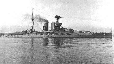 HMS Warspite, battleship - British warships of World War 1