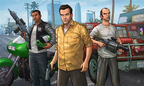 GTA 5 Michael Franklin Trevor Wallpapers - Top Free GTA 5 Michael ...