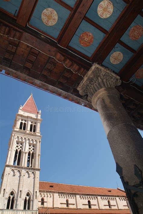 The Cathedral of Trogir, Croatia Stock Image - Image of lorenzo ...