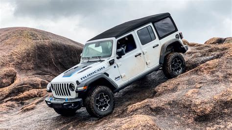 We Review the 2021 Jeep Wrangler 4xe Rubicon - How Good Is the Plug-in ...