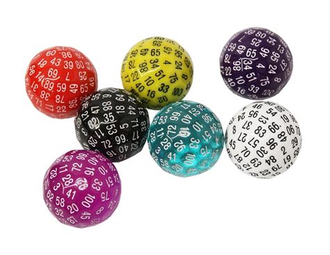 100 SIDED DICE / DICE / SPECIAL DICE