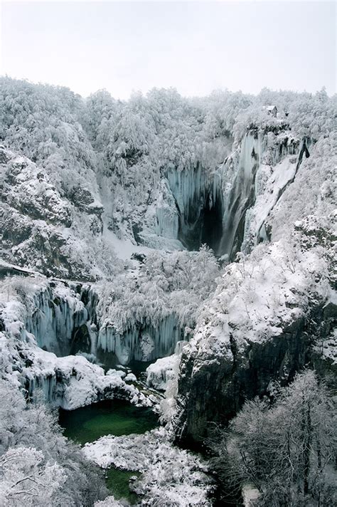 Winter Plitvice on Behance