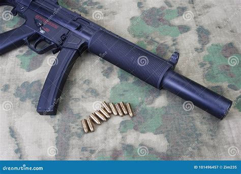 Submachine Gun Mp5 Silencer Stock Photos - Download 44 Royalty Free Photos