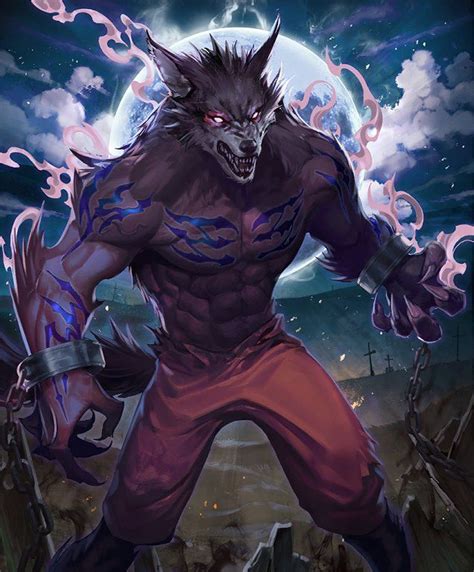 Fantasy Werewolf Art