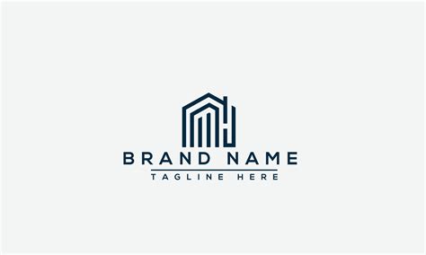 MH Logo Design Template Vector Graphic Branding Element. 10483900 ...