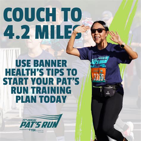 The 2023 Couch to 4.2 Pat's Run Training Plan Is Here! - Pat Tillman ...