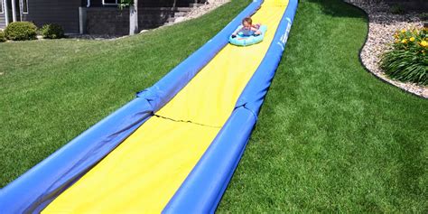 36 HQ Pictures Backyard Slip N Slide / Amazon Com Amenon 14 Ft Lawn ...