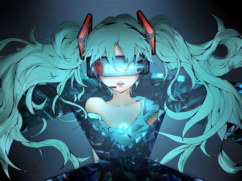 Anime Vocaloid Hatsune Miku Fondo de Pantalla | Vocaloid, Anime ...