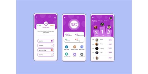 Quiz App UI Design | Figma