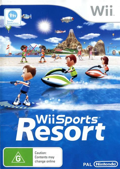 Wii Sports Resort (2009) Wii box cover art - MobyGames