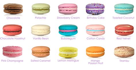 AG Macarons 15 Signature Macarons Flavours | Toronto Macarons