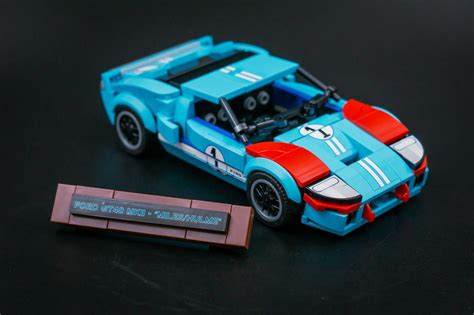 LEGO MOC Ford GT40, Ken Miles by NV Carmocs | Rebrickable - Build with LEGO