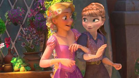 Anna and Rapunzel - Disney Princess Crossover fan Art (44027233) - fanpop