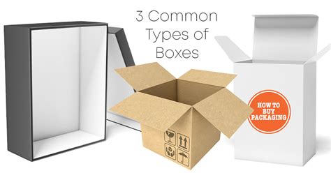 3 Common Types of Boxes in the World of Packaging