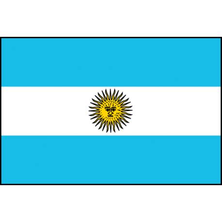 Drapeau Argentine - Drapazur