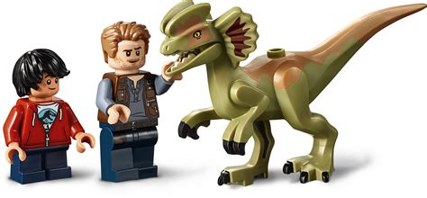 LEGO Jurassic World Dilophosaurus On The Loose 75934 Building Kit (168 ...