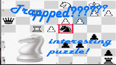 Trapped Knight ? Very Exciting Puzzle ! - Chess.com