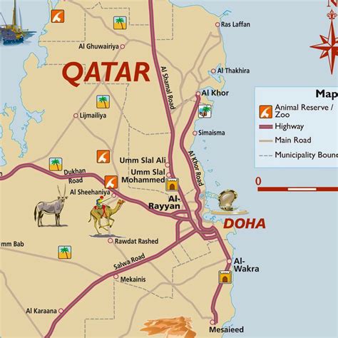 Dubai To Qatar Map