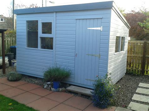 Best type of roofing for a Pent Shed - Gillies & Mackay