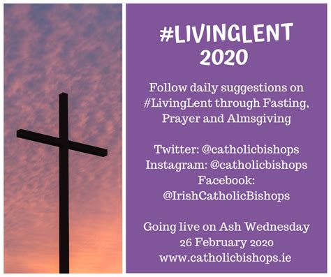 Living Lent 2020 | Irish Catholic Bishops' Conference