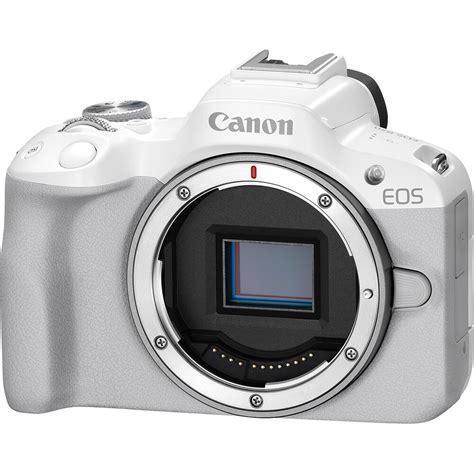 Canon EOS R50 Body (White) - Tech Cart