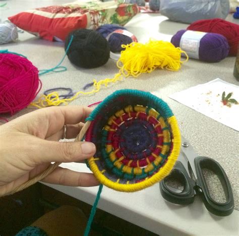 edward and lilly: Navajo Basket Weaving