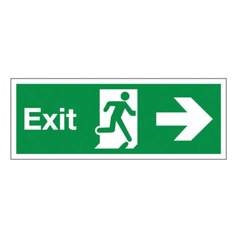 Green Exit Sign - Viewing Gallery