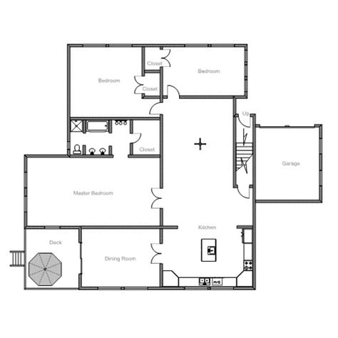 Ready-to-use Sample Floor Plan Drawings & Templates • Easy Blue Print ...