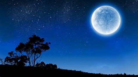 3840x2160px | free download | HD wallpaper: moon, full moon, night ...