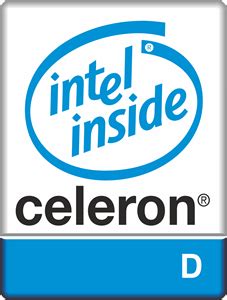 Intel Celeron D Logo PNG Vector (CDR) Free Download